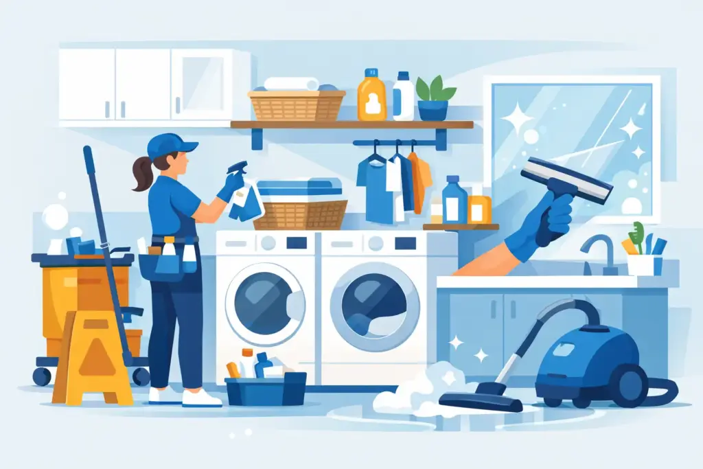 Laundry Room Cleaning Service Woodbridge