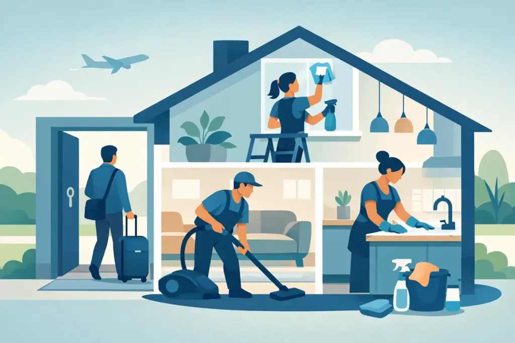 House Cleaners While You Are Away
