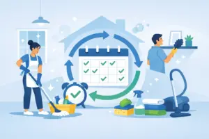 Recurring House Cleaning Plans That Work