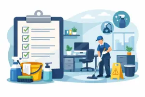 Small Office Cleaning Checklist for Every Week