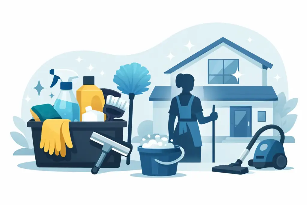 Are Cleaning Supplies Included With House Cleaning in Woodbridge New Jersey?