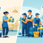 Independent Cleaner vs Cleaning Company for You in Woodbridge New Jersey