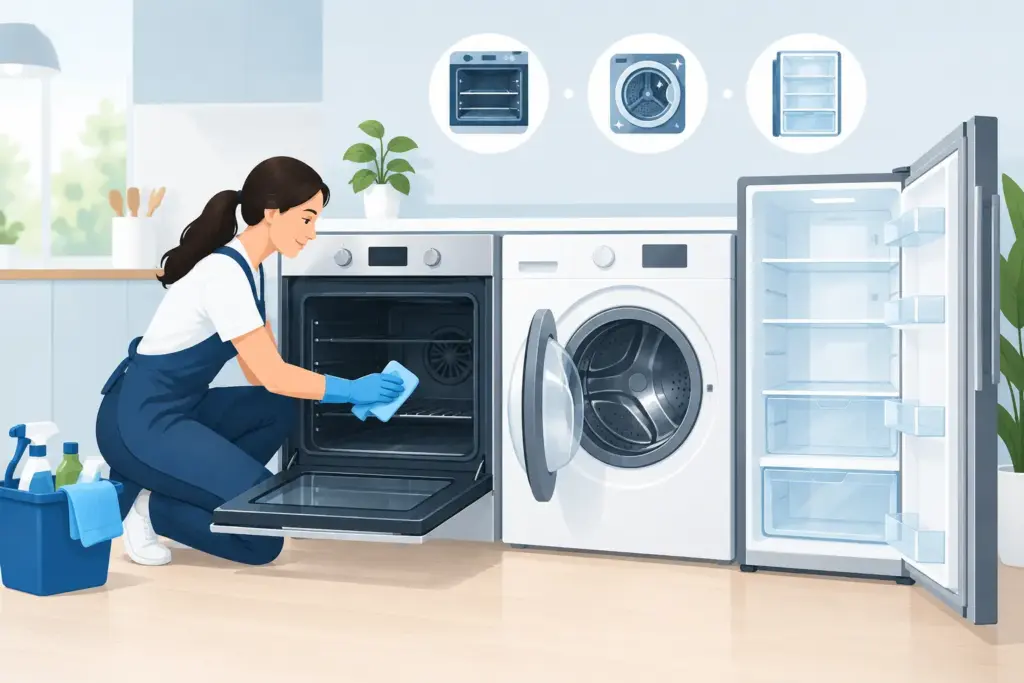Do Cleaners Clean Inside Appliances? What to Ask